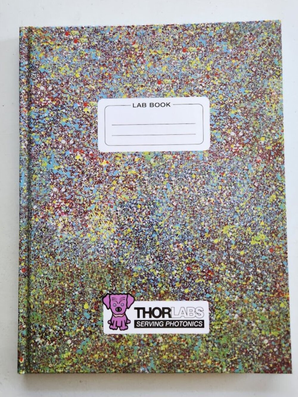 Thor Labs Lab Notebook Hardcover 5mm Grid 160 Paper Pages Science Laboratory Sch